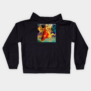 Organic Original Resin Art Kids Hoodie